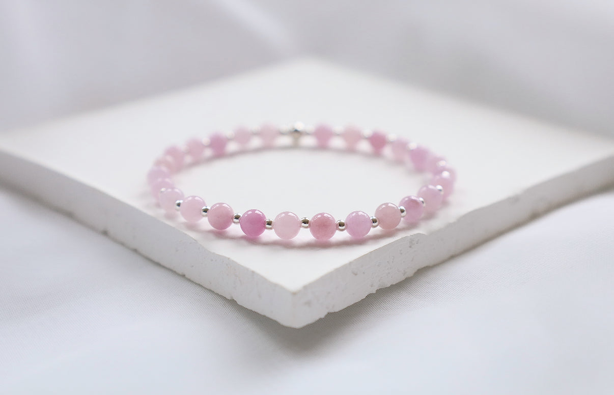Kunzite Bracelet | 925 Sterling silver