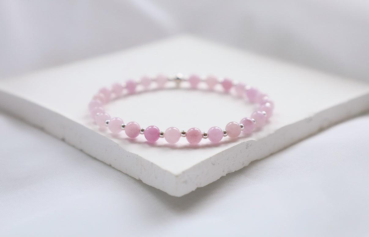 Kunzite Bracelet | 925 Sterling silver
