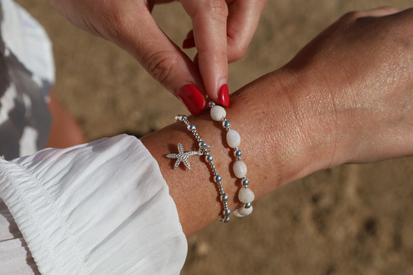 Starfish Charm Bracelet