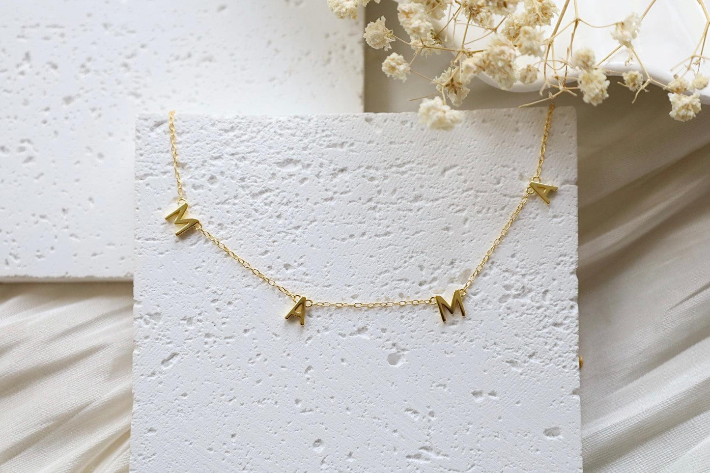 ‘Mama’ Necklace. 925 Sterling Silver