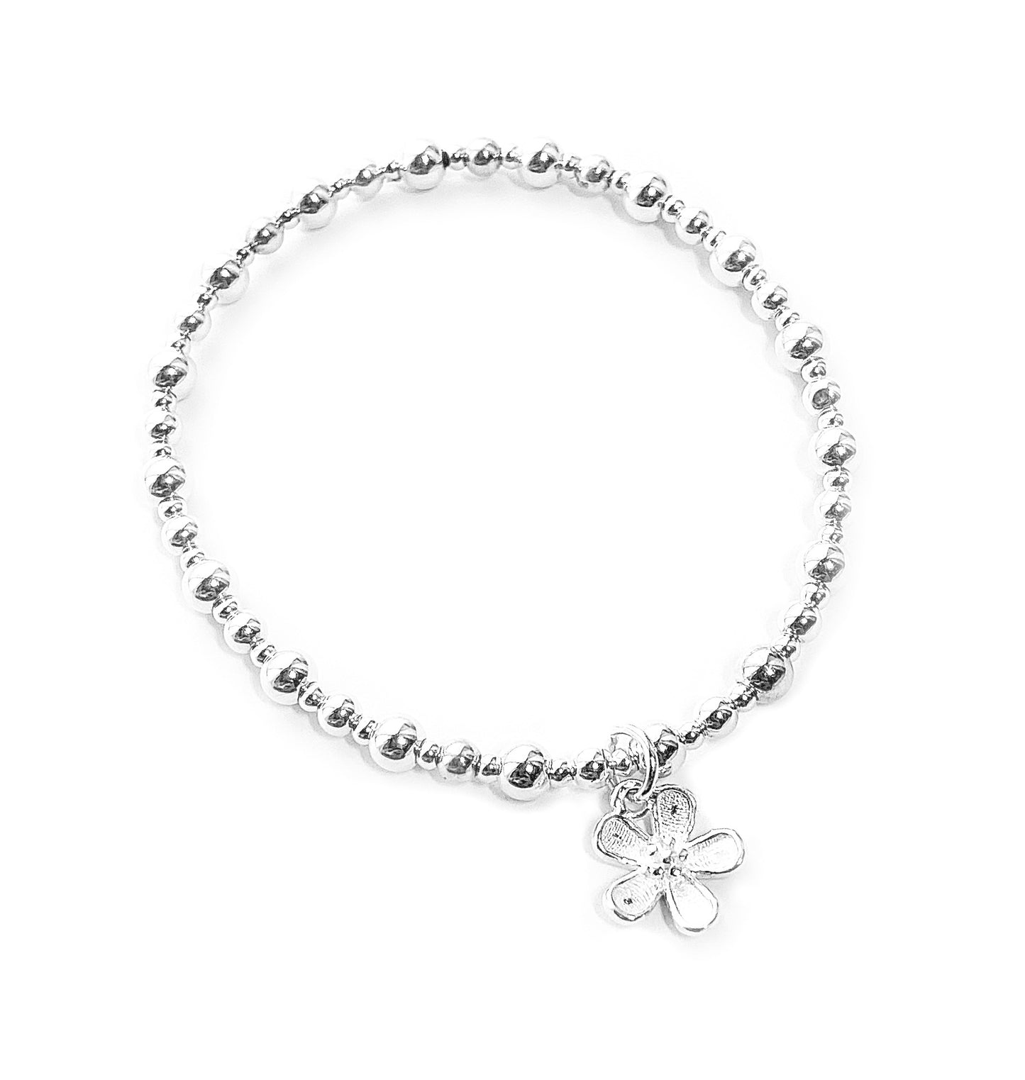 Flower Charm Bracelet