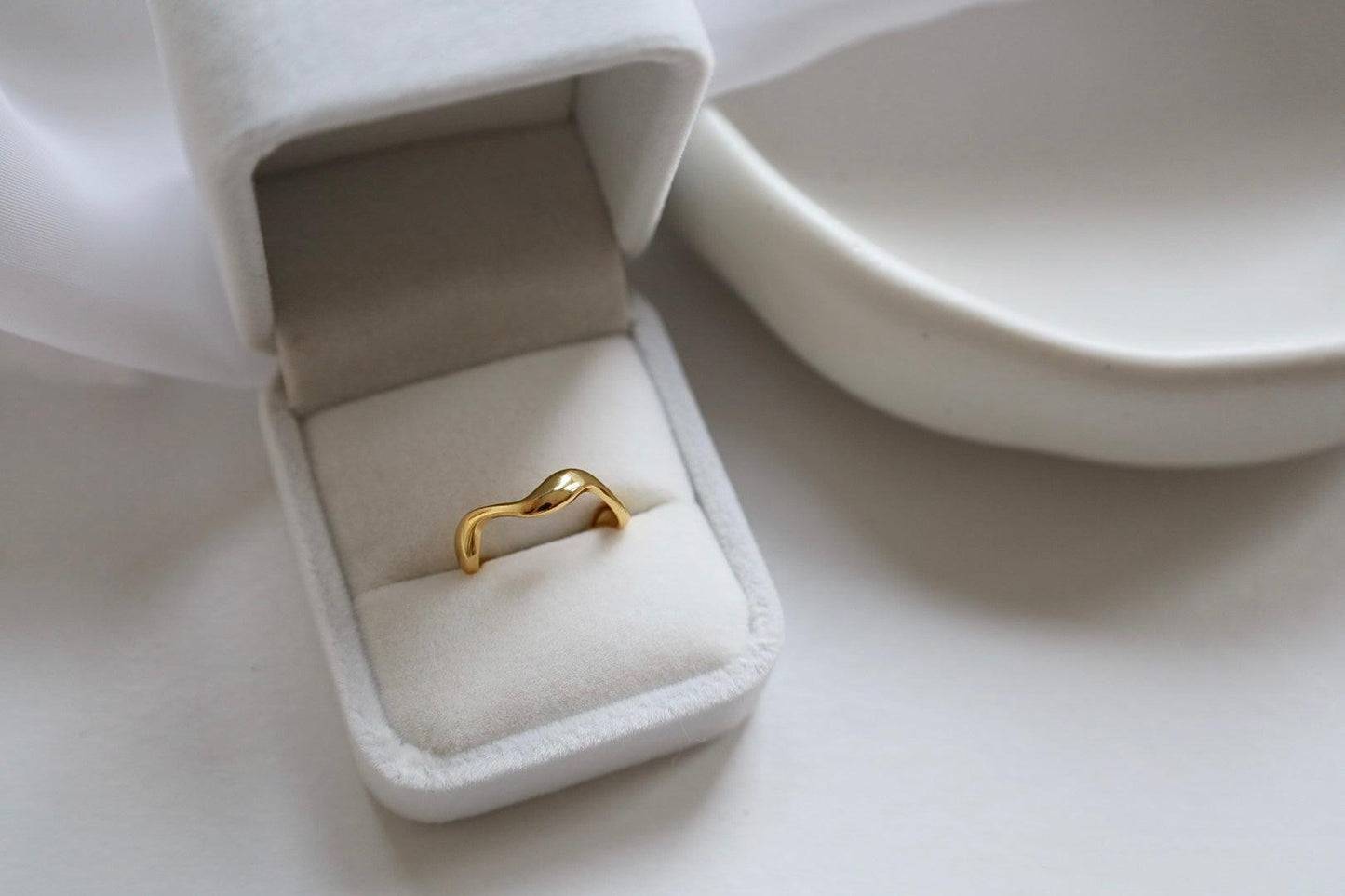 Vela Adjustable Ring - Gold