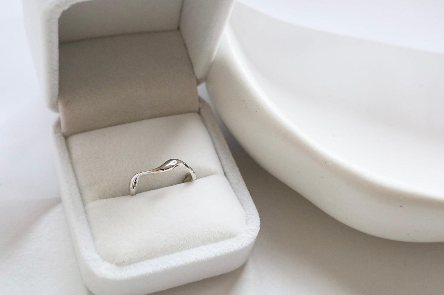 Vela Adjustable Ring - Silver