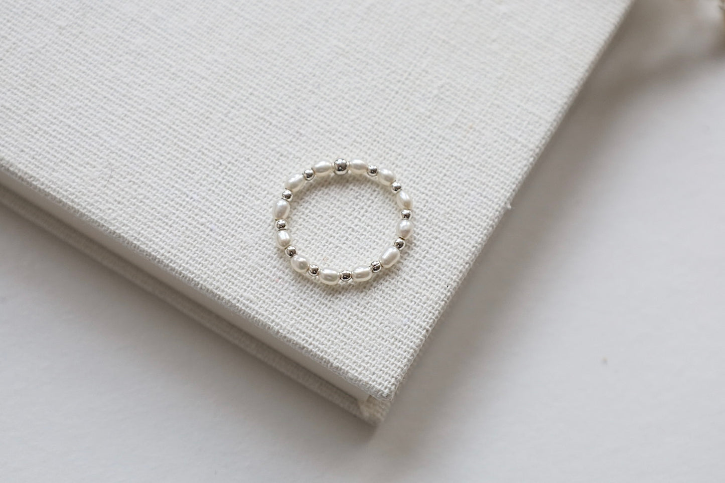 Freshwater Pearl Beaded Ring