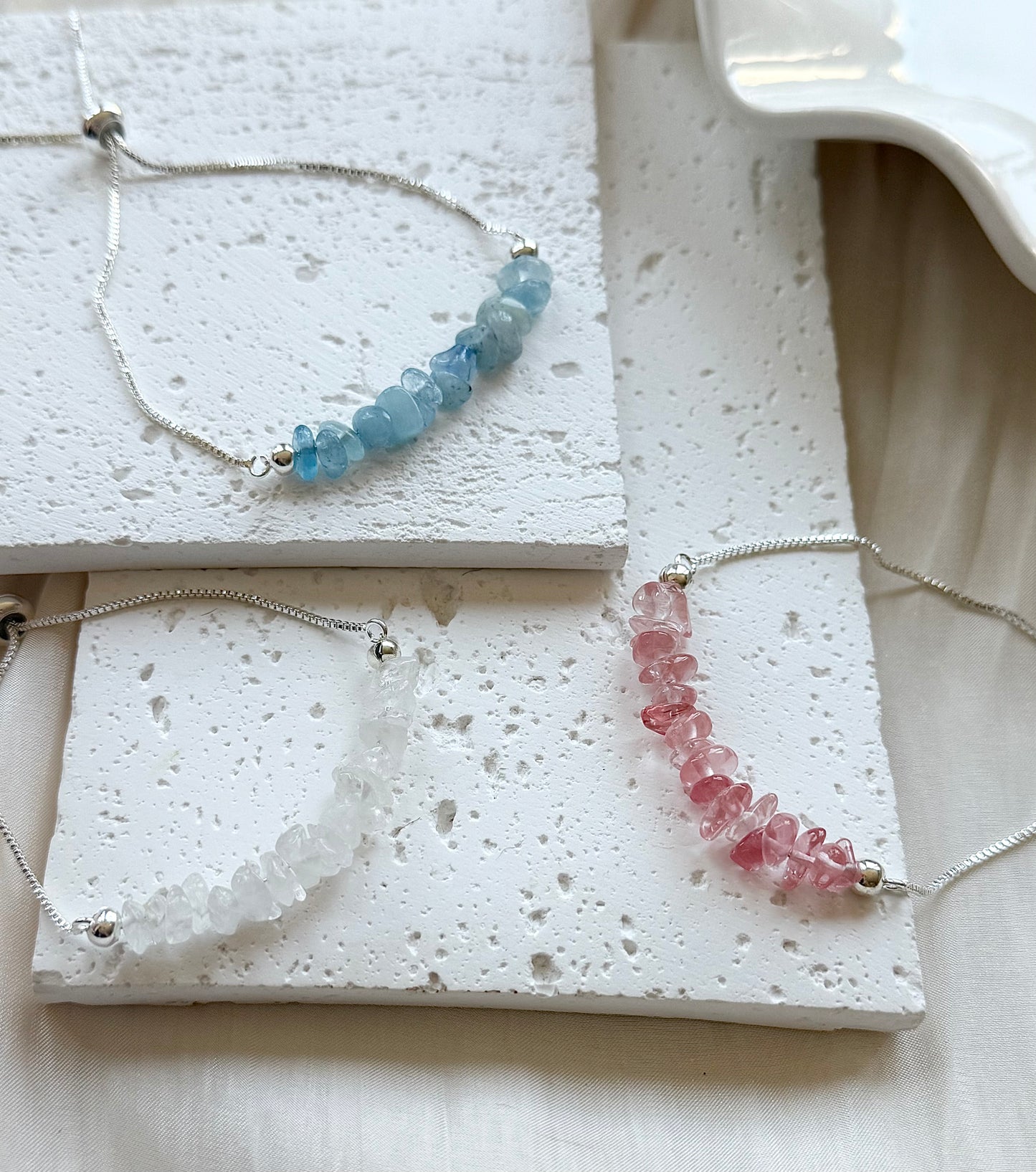 Aquamarine Adjustable Bracelet