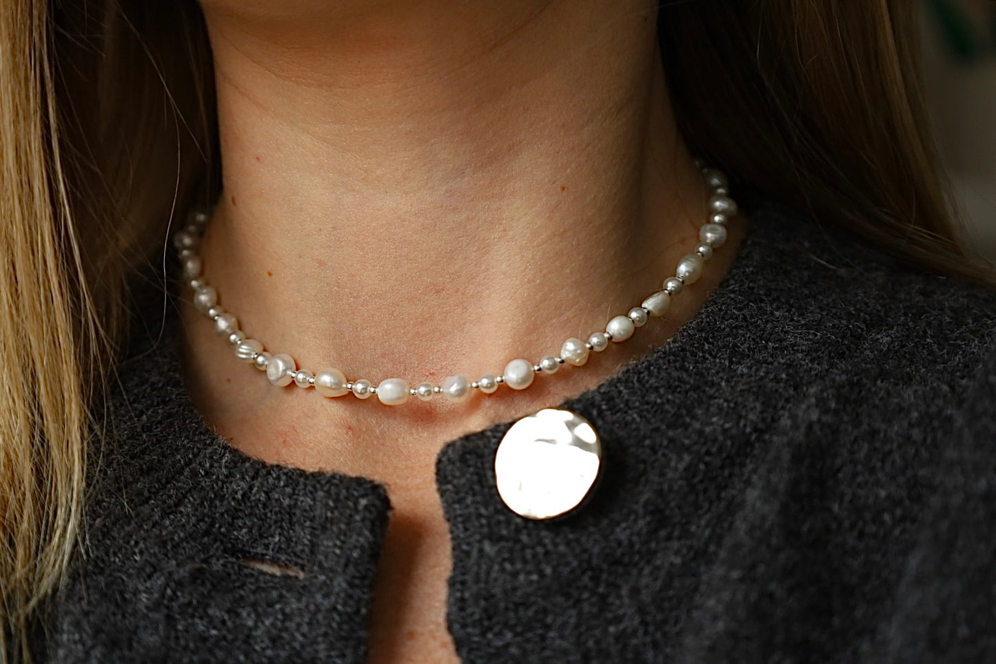 Luna Freshwater Pearl Necklace