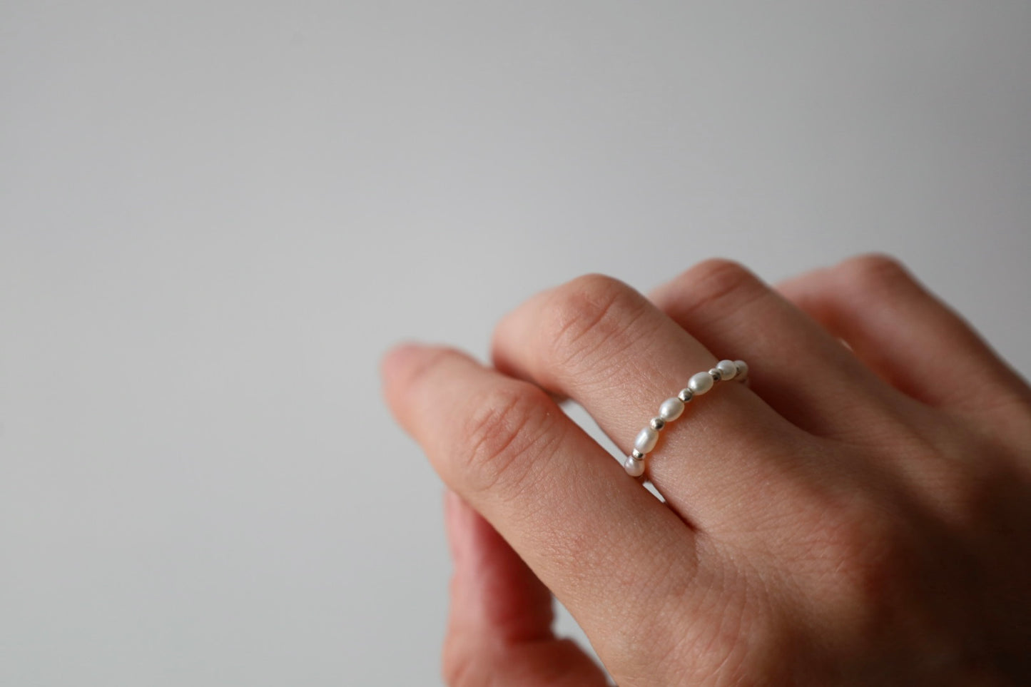 Freshwater Pearl Beaded Ring
