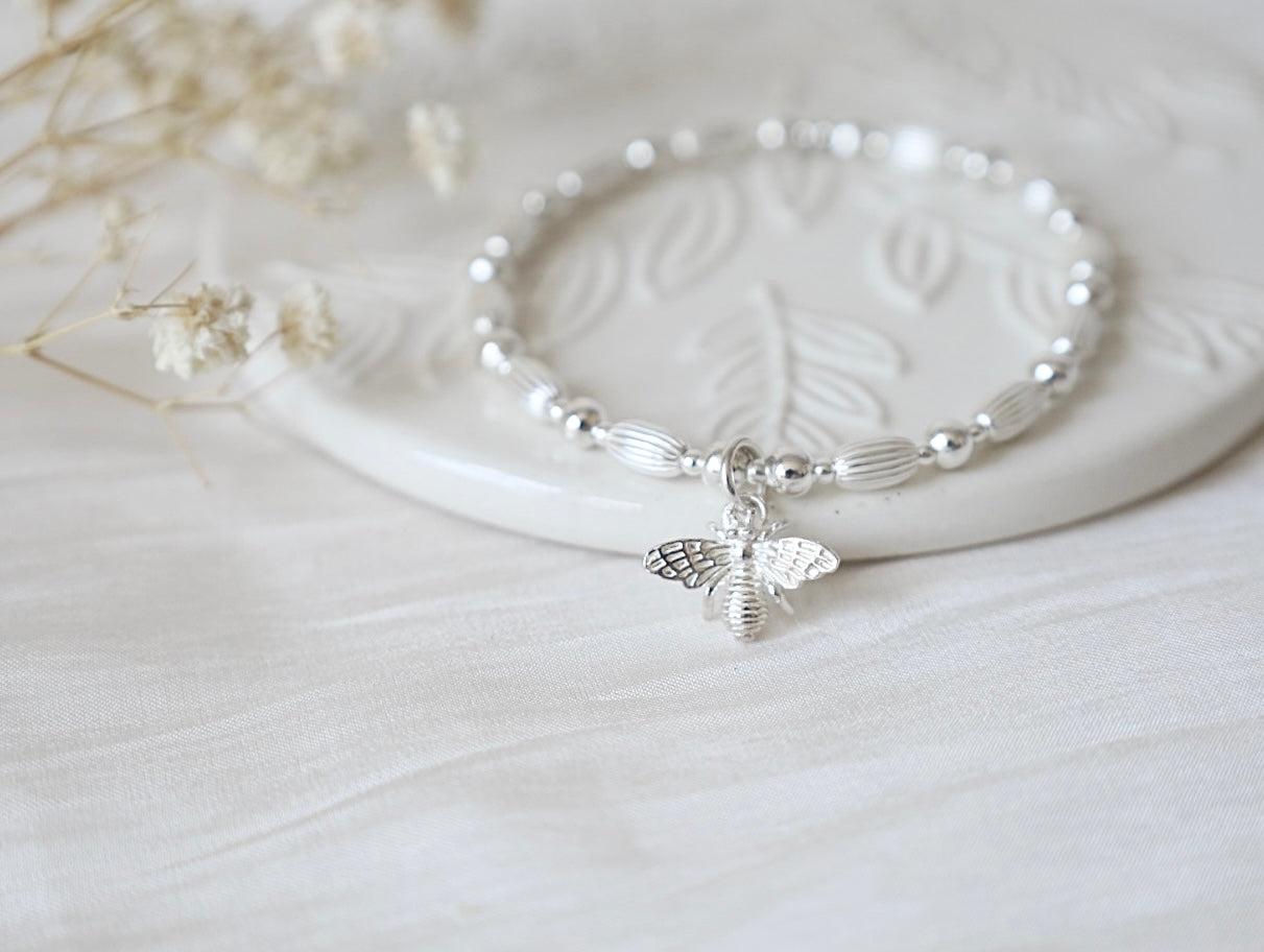 Queen Bee Charm Bracelet | 925 Sterling Silver