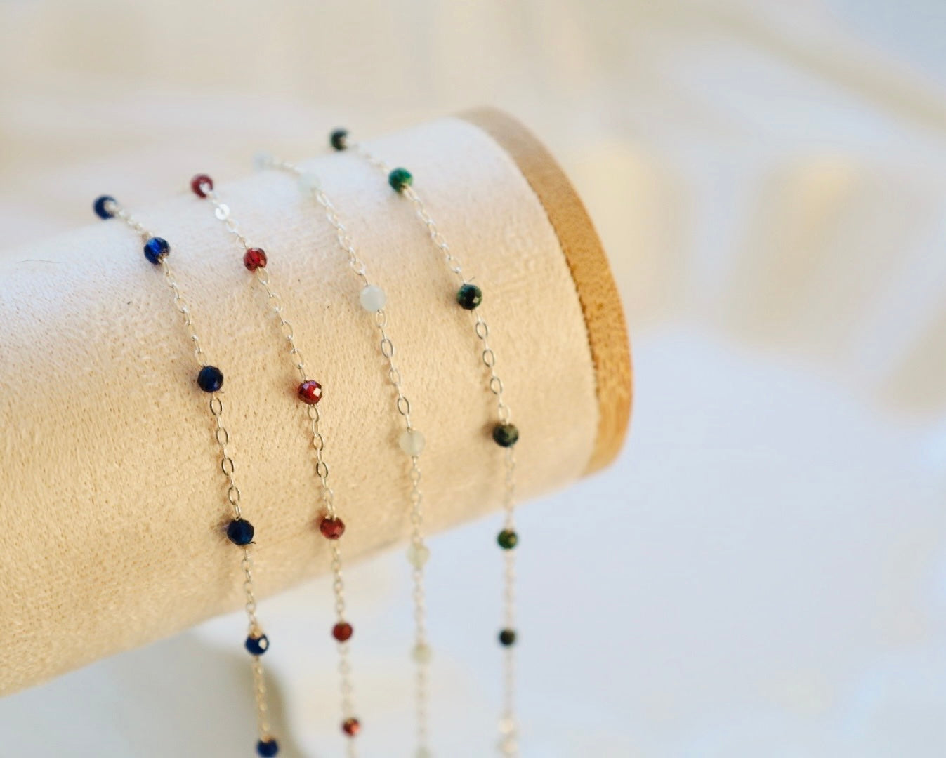 Emerald Bracelet. 925 Sterling Silver. May Birthstone