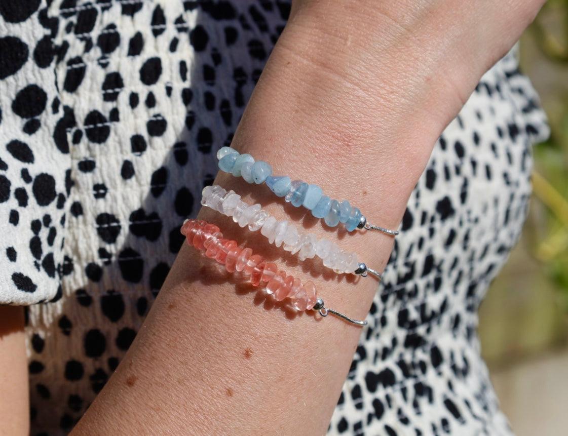 Aquamarine Adjustable Bracelet