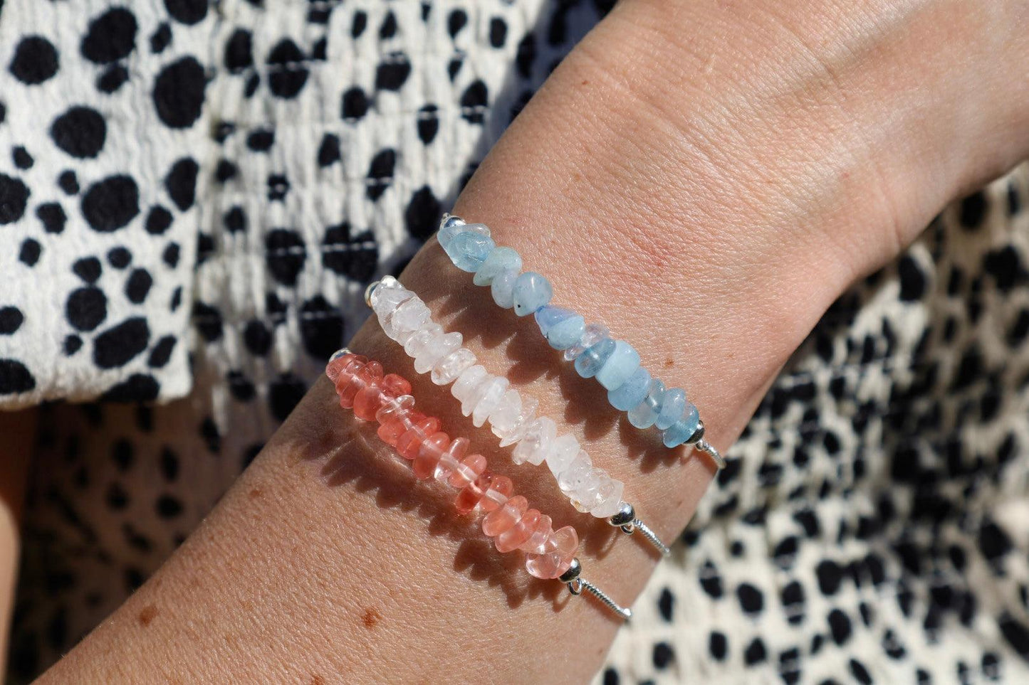 Aquamarine Adjustable Bracelet