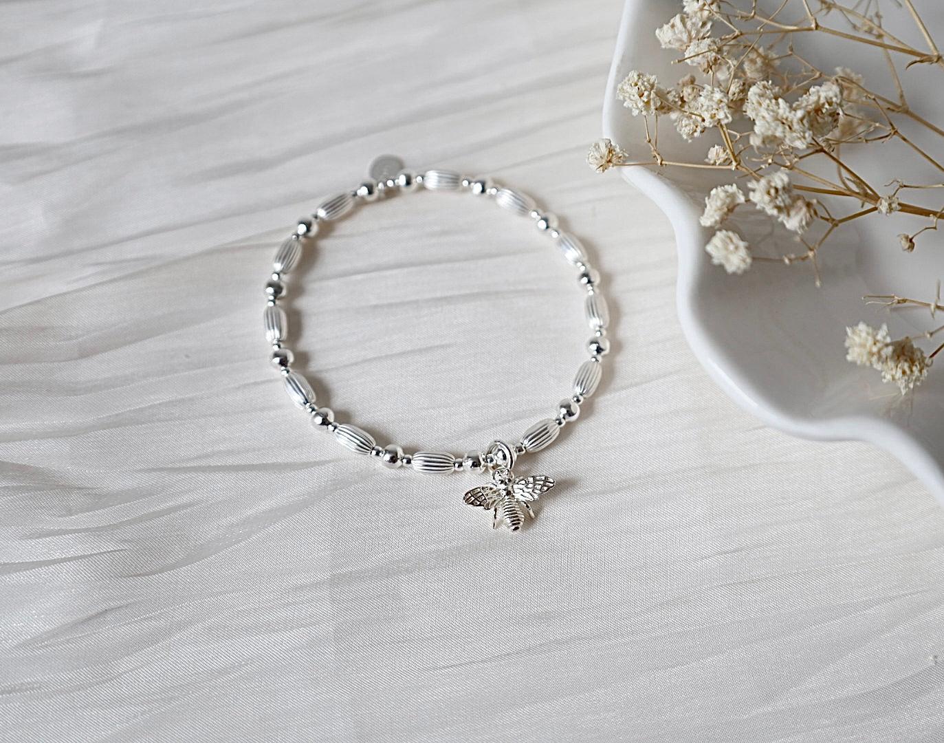 Queen Bee Charm Bracelet | 925 Sterling Silver