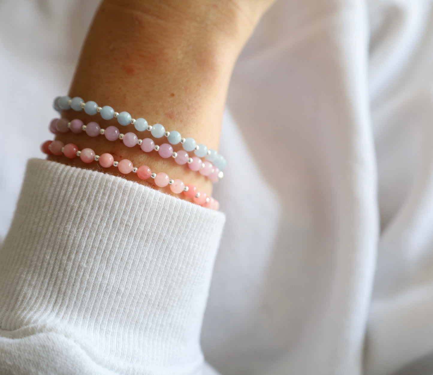 Aquamarine Bracelet | March Birthstone
