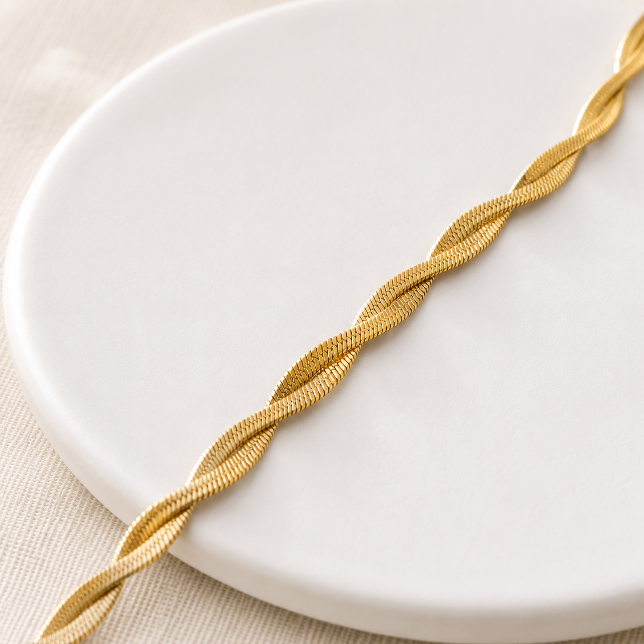 Herringbone Twist Bracelet