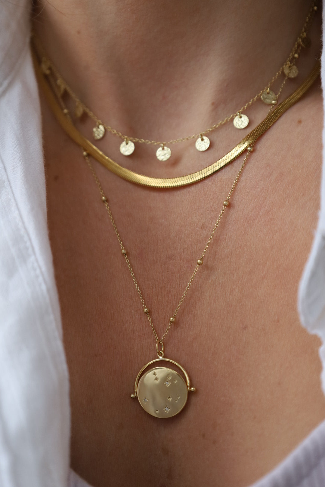 Celeste Spinner Necklace