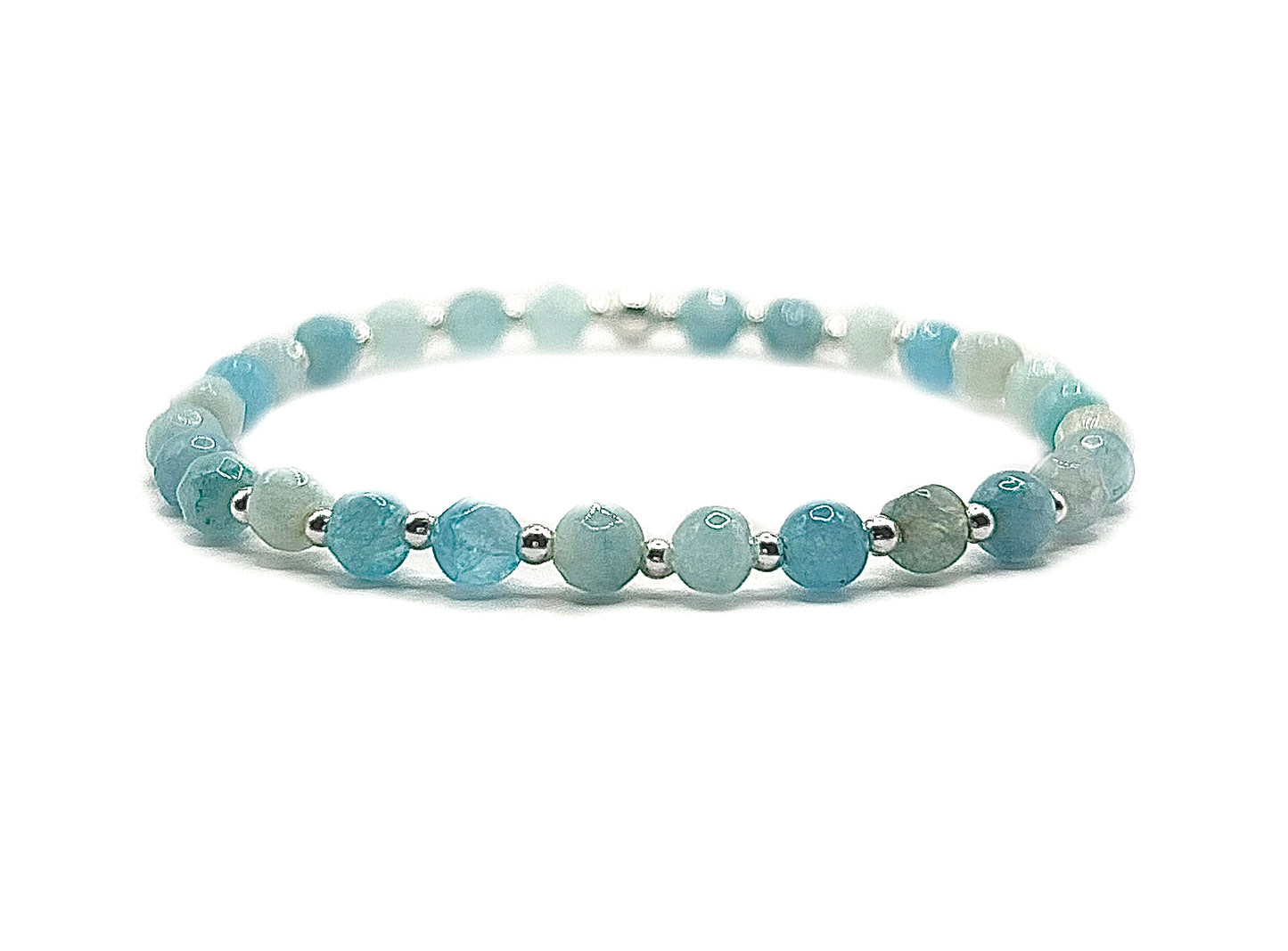 Aquamarine Bracelet | March Birthstone