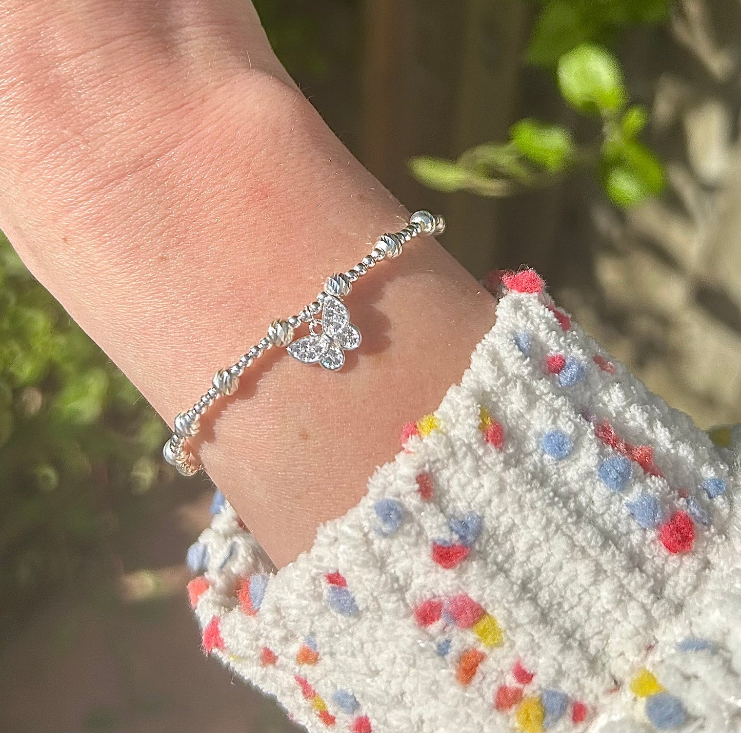 Butterfly Charm Bracelet