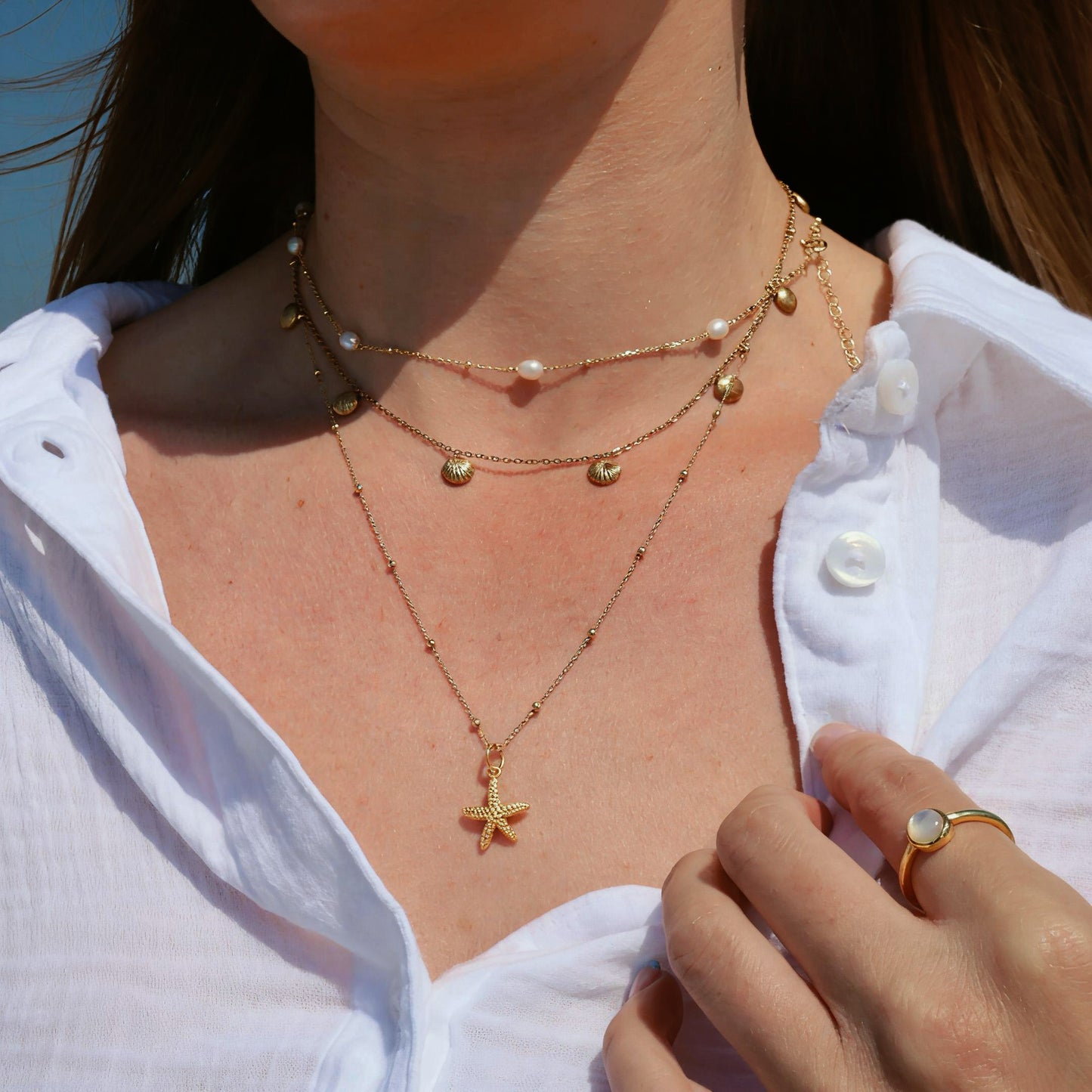 Starfish Necklace