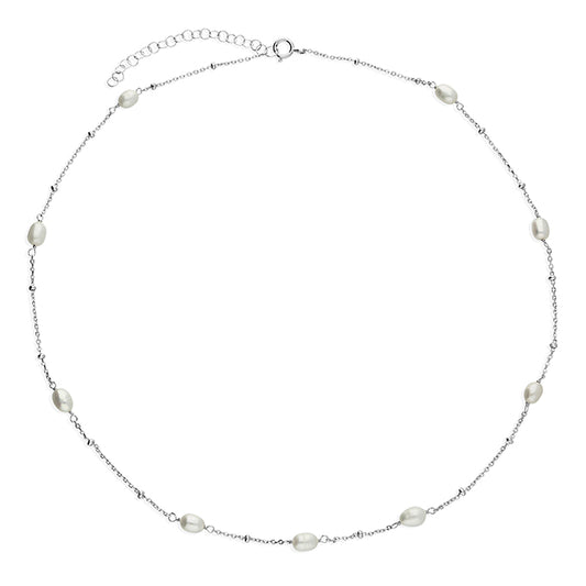 Pearl Satellite Necklace