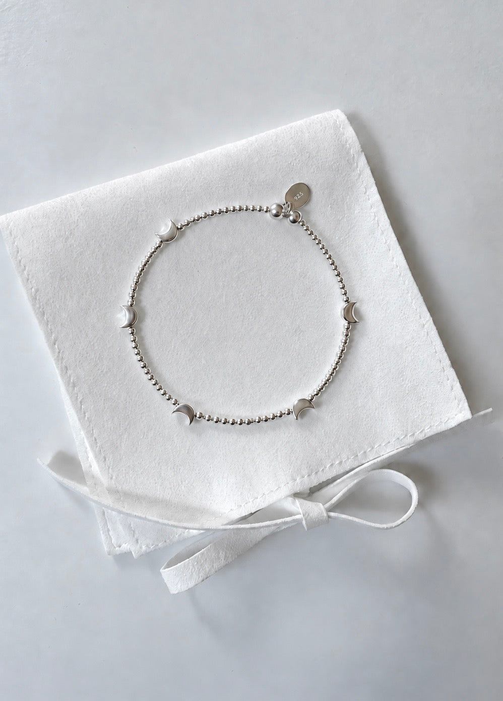 Multi Moon Bracelet | 925 Sterling Silver