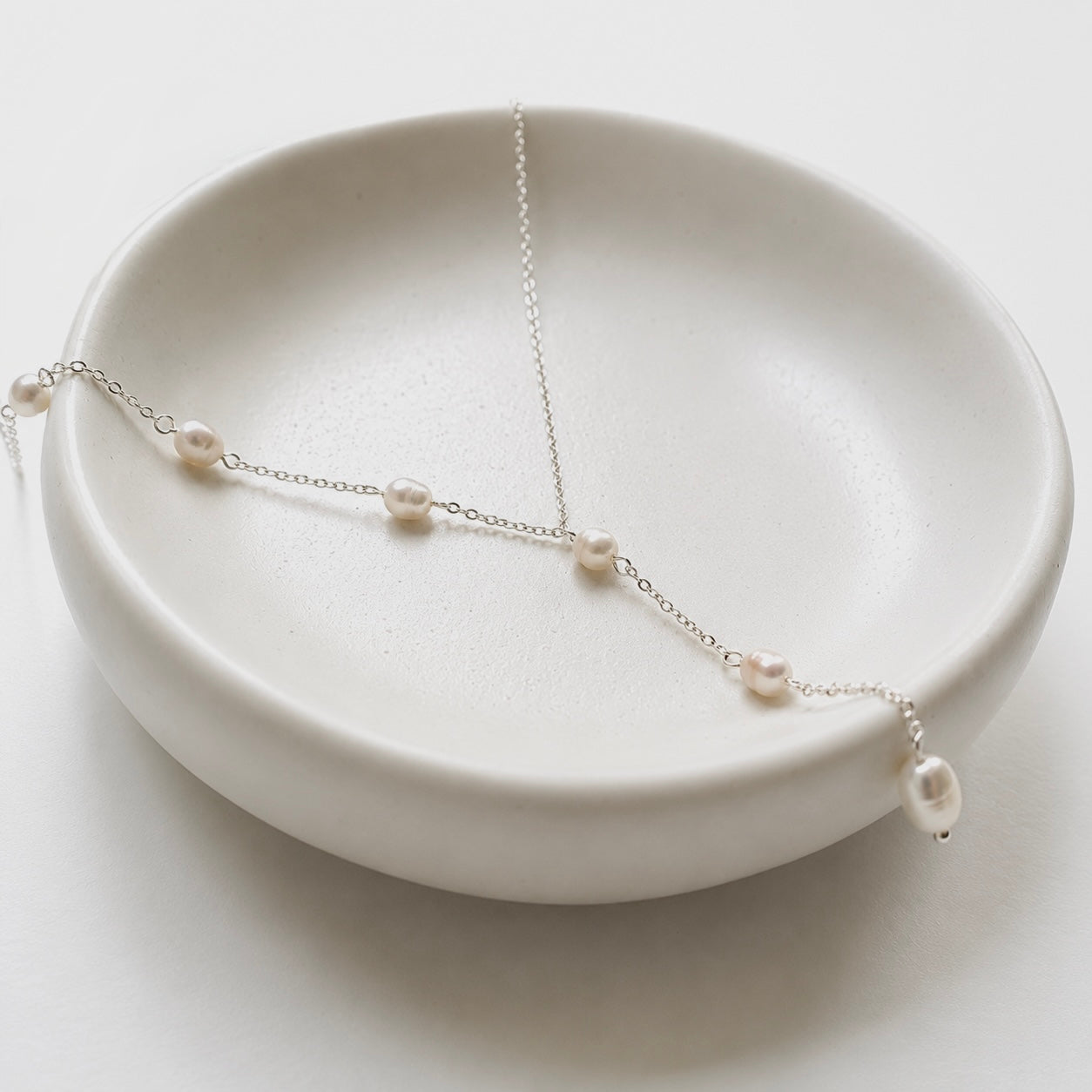 Freshwater Pearl Lariat Necklace