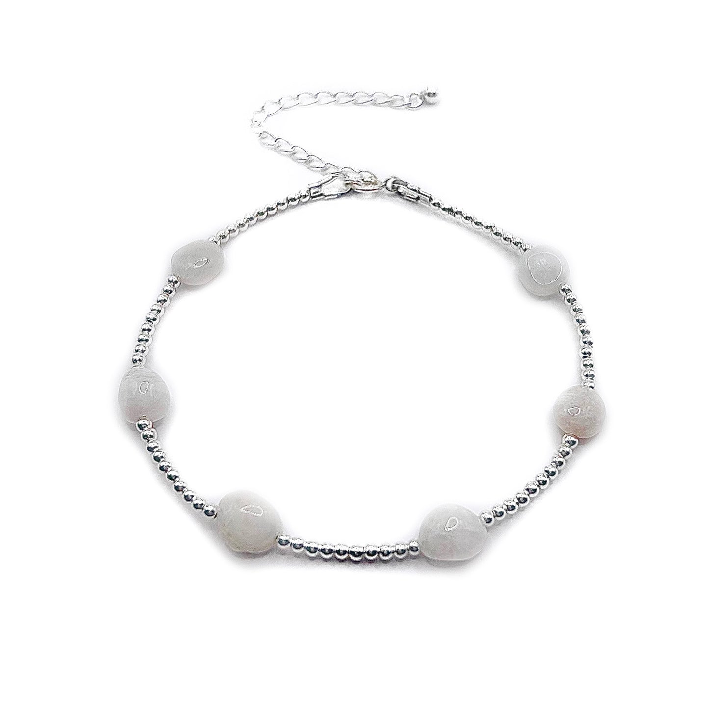 Moonstone Pebble Bracelet