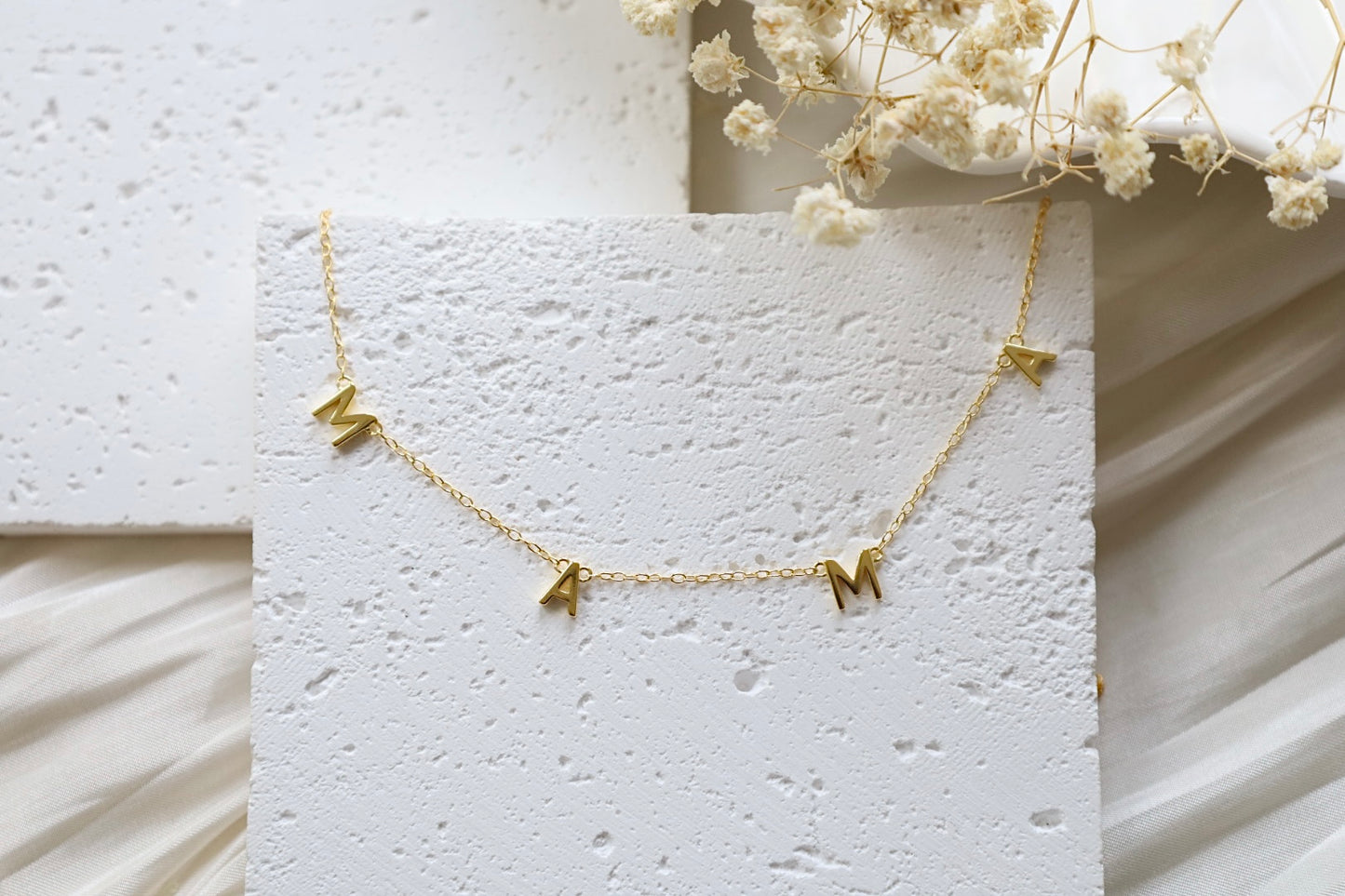 ‘Mama’ Necklace. 925 Sterling Silver