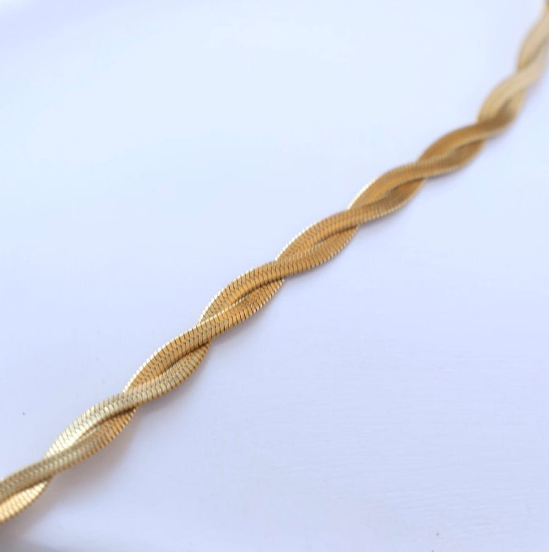 Herringbone Twist Bracelet