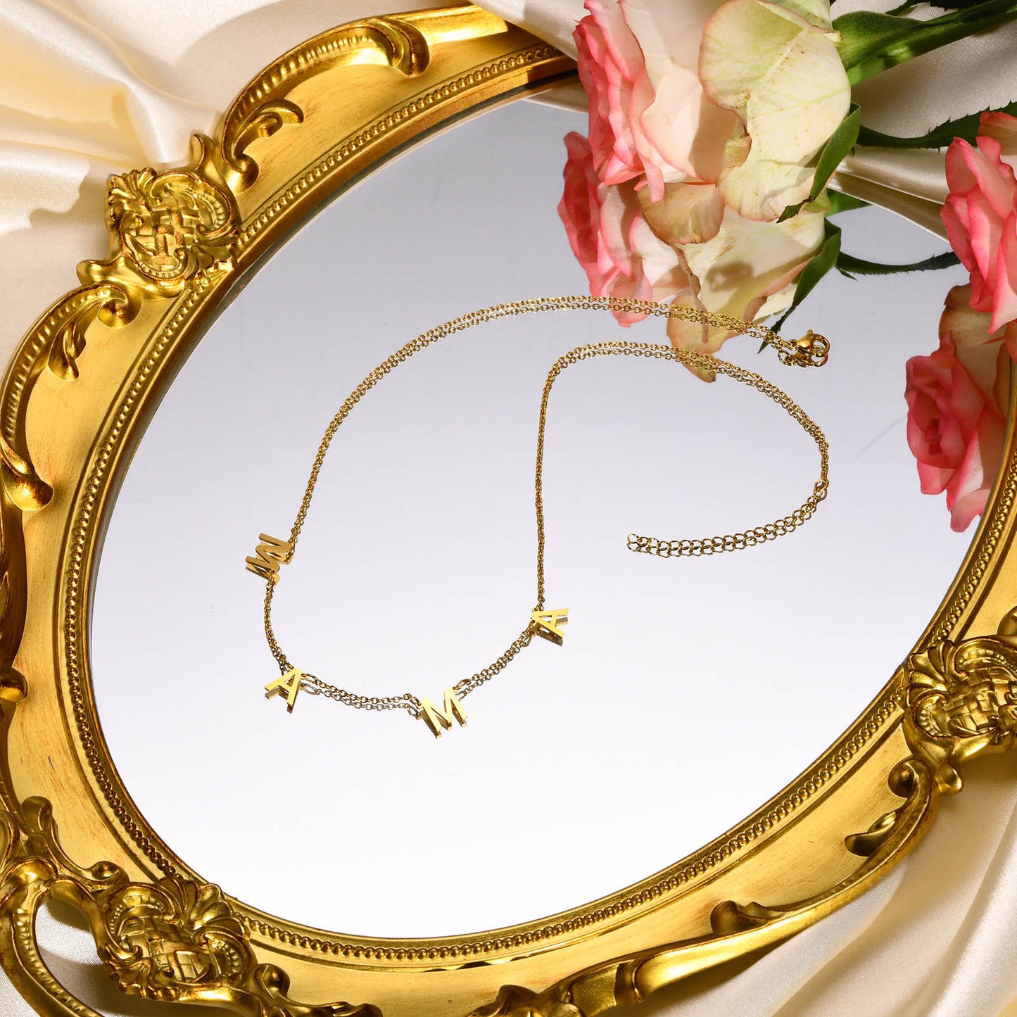 ‘Mama’ Necklace. 925 Sterling Silver