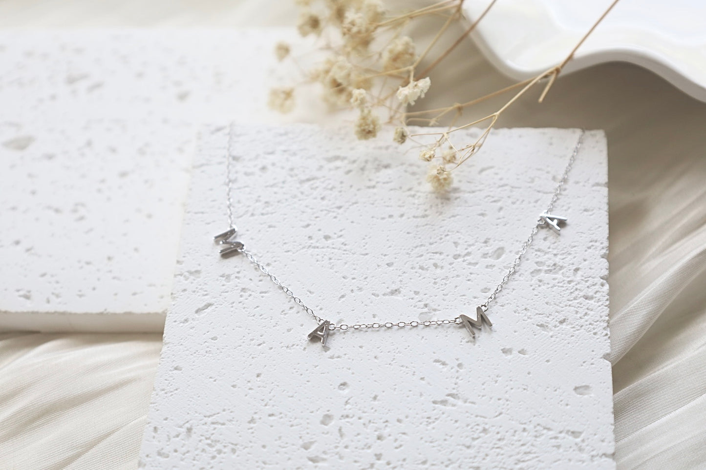 ‘Mama’ Necklace. 925 Sterling Silver