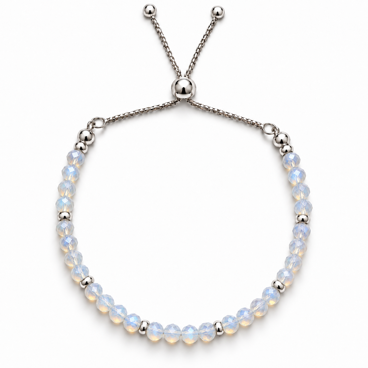 Opal Adjustable Bracelet | October Birthstone