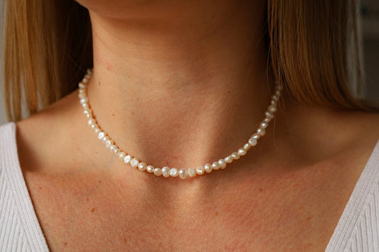 Irregular Freshwater Pearl Necklace