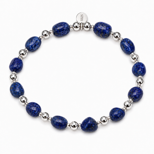 Lapis Lazuli Pebble Bracelet