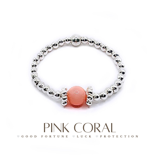 Pink Coral Ring