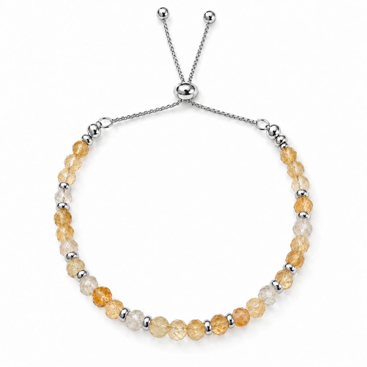 Citrine Adjustable Bracelet | November Birthstone