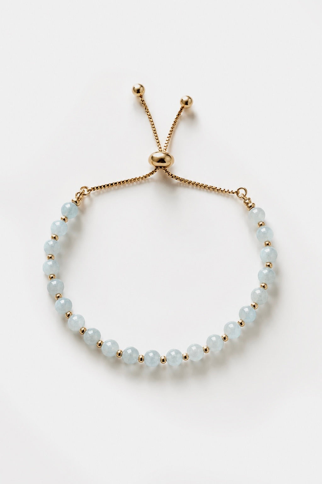 Aquamarine Adjustable Bracelet