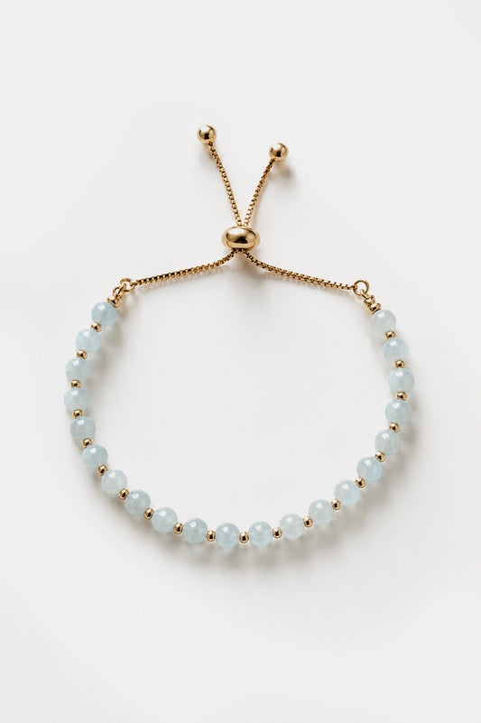 Aquamarine Adjustable Bracelet