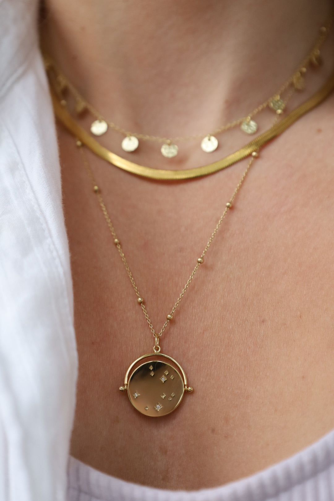 Celeste Spinner Necklace