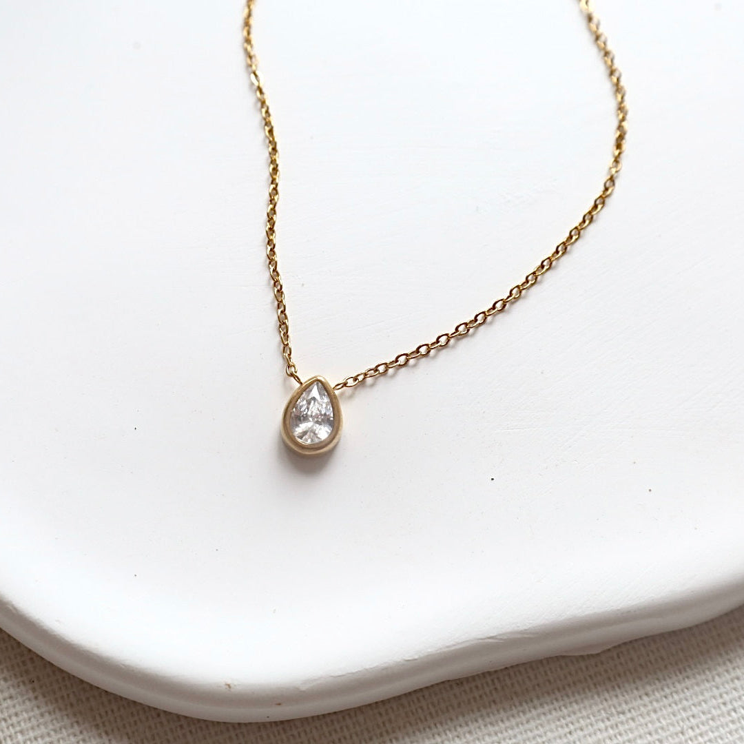 Dainty Teardrop Necklace