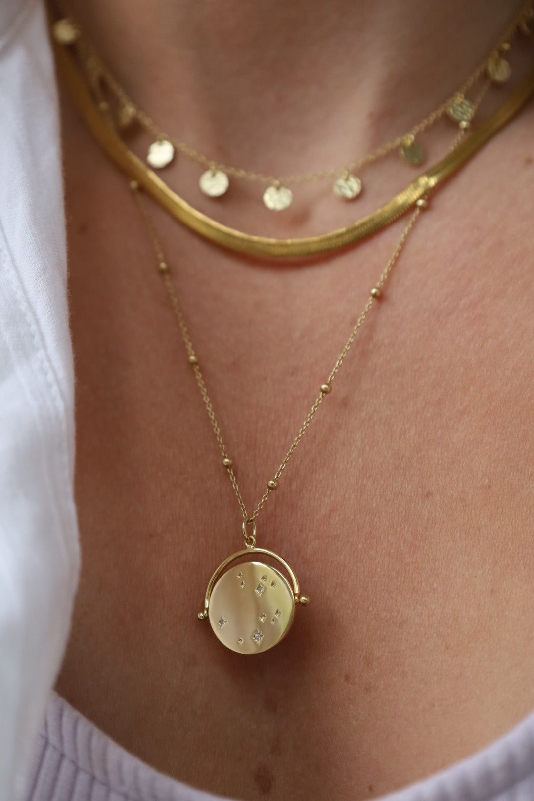 Celeste Spinner Necklace