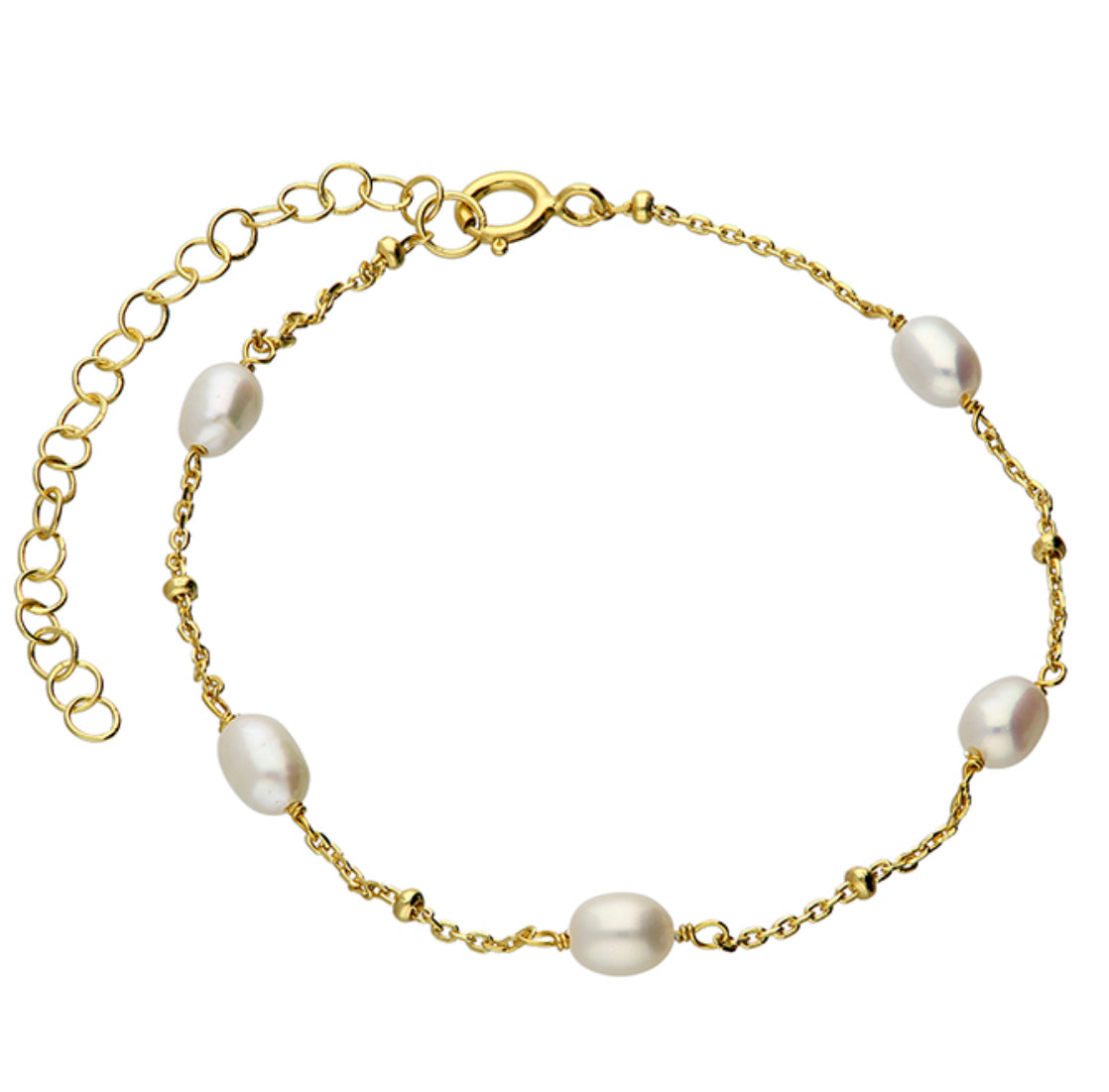 Dainty Pearl Satellite Bracelet