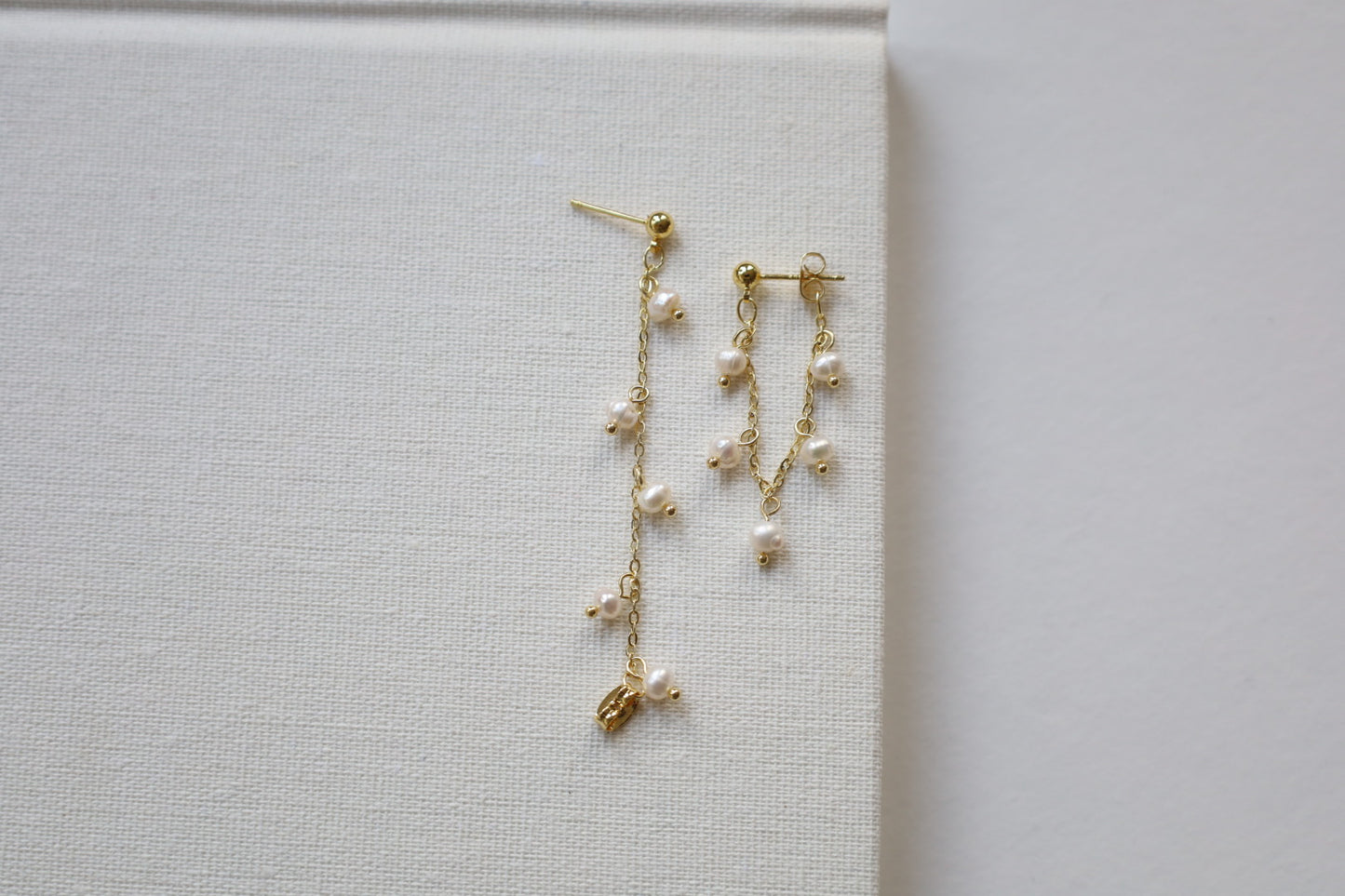 Pearl Droplets Earrings