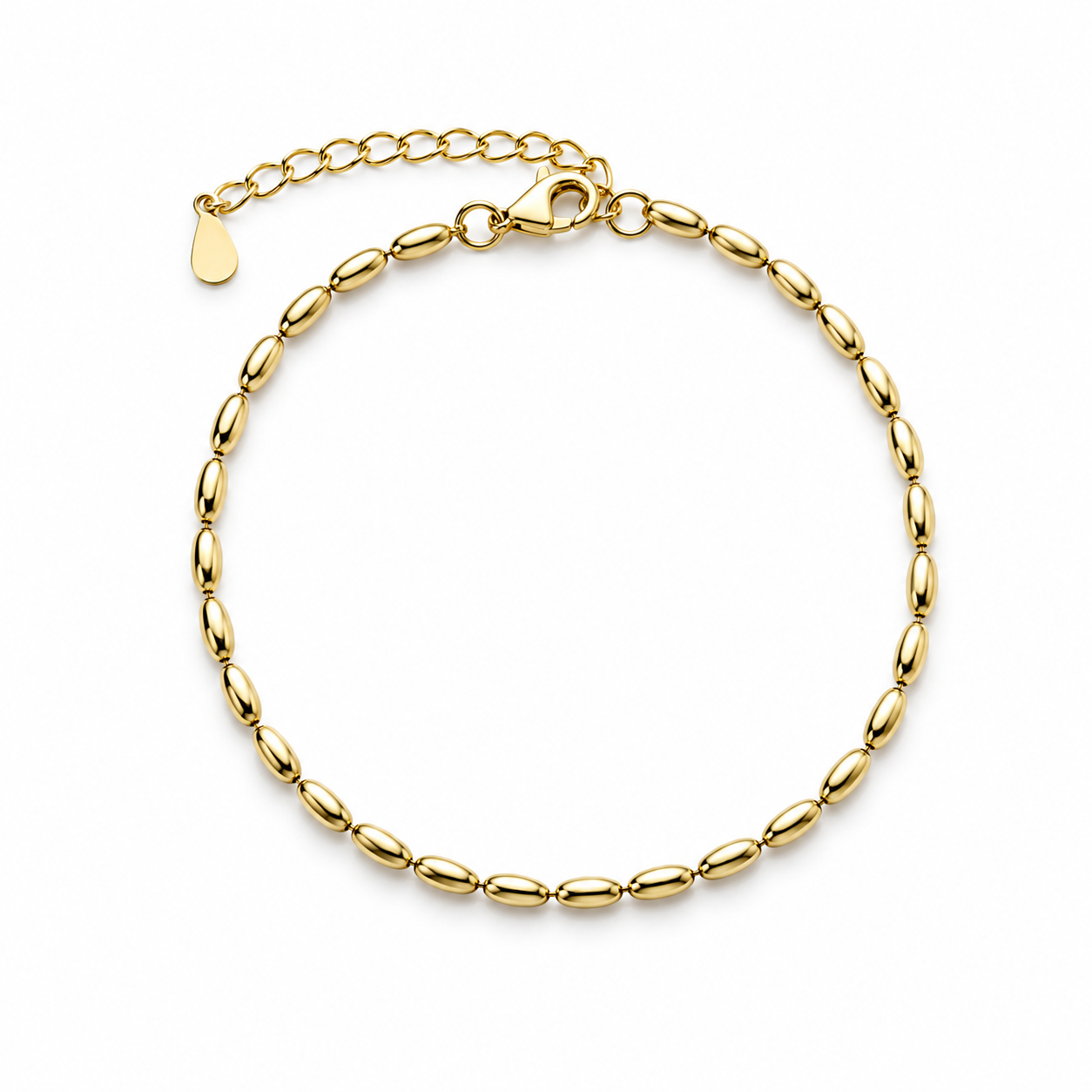 Dainty Seed Chain Bracelet