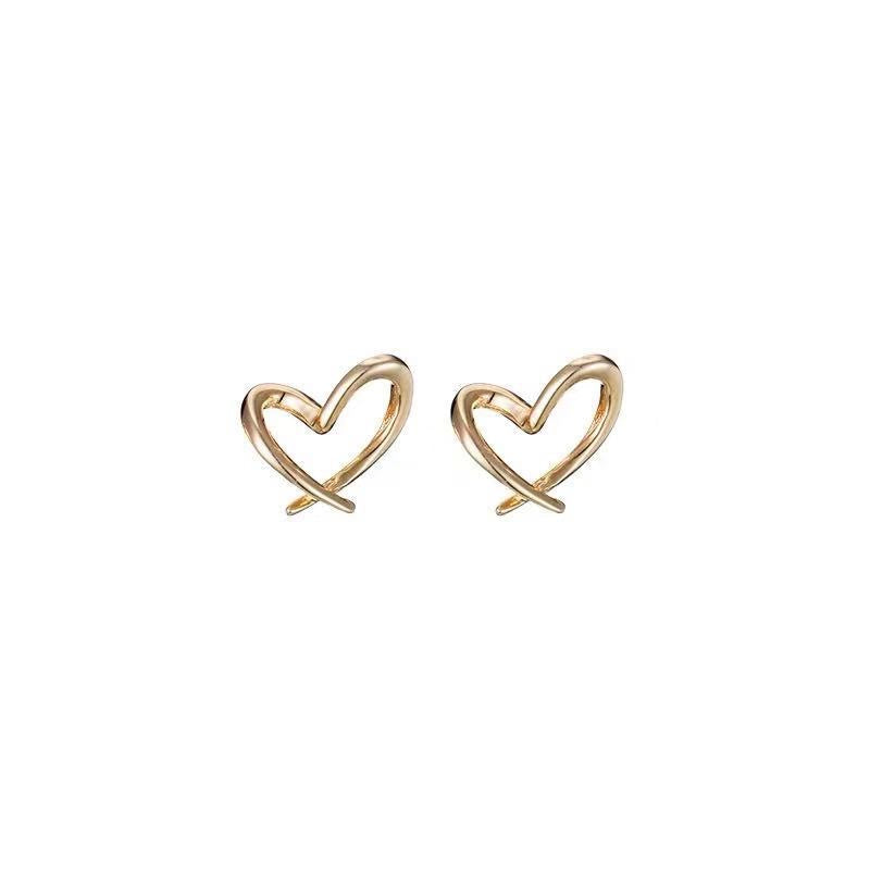 Heart Earrings Studs