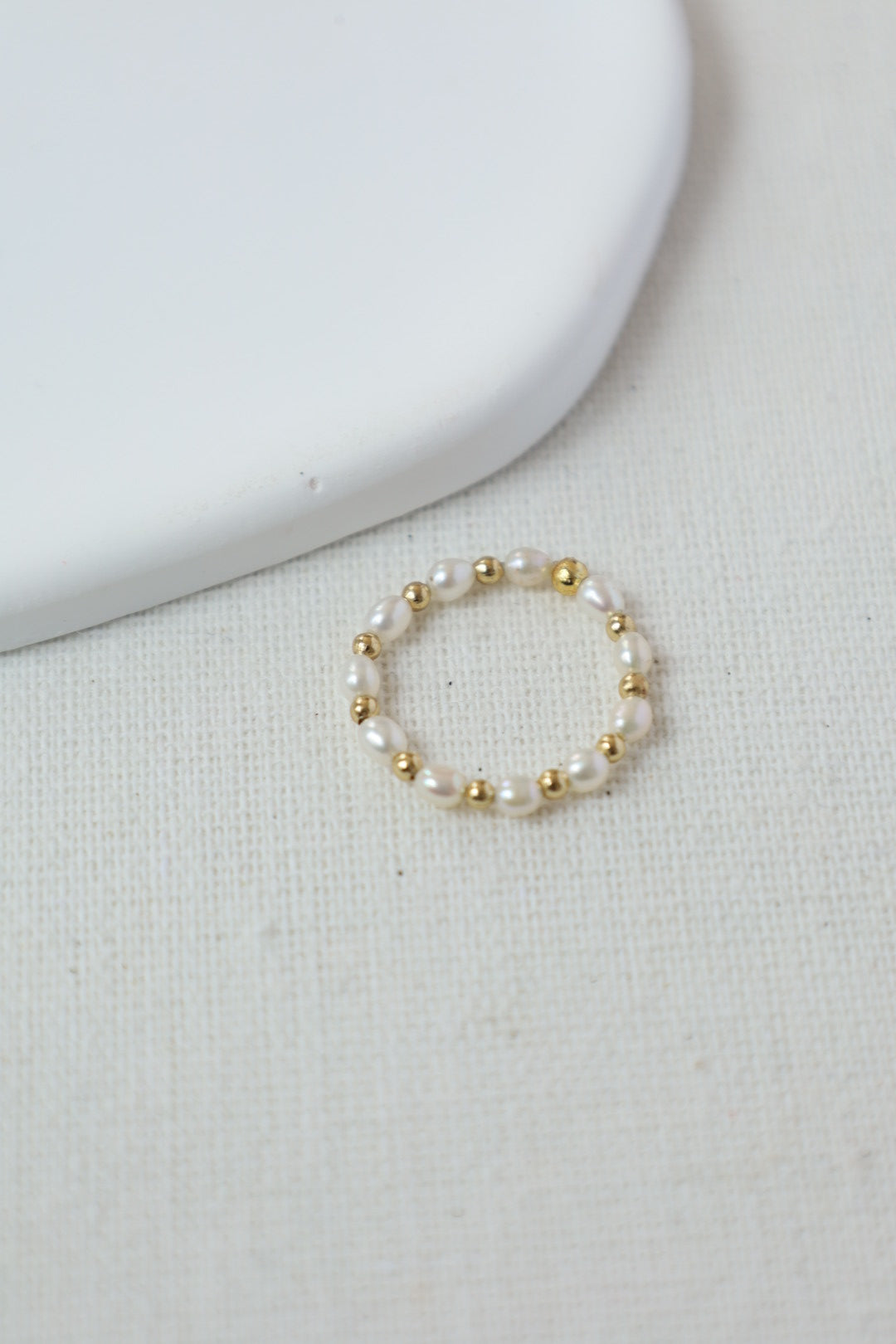 Freshwater Pearl Beaded Ring