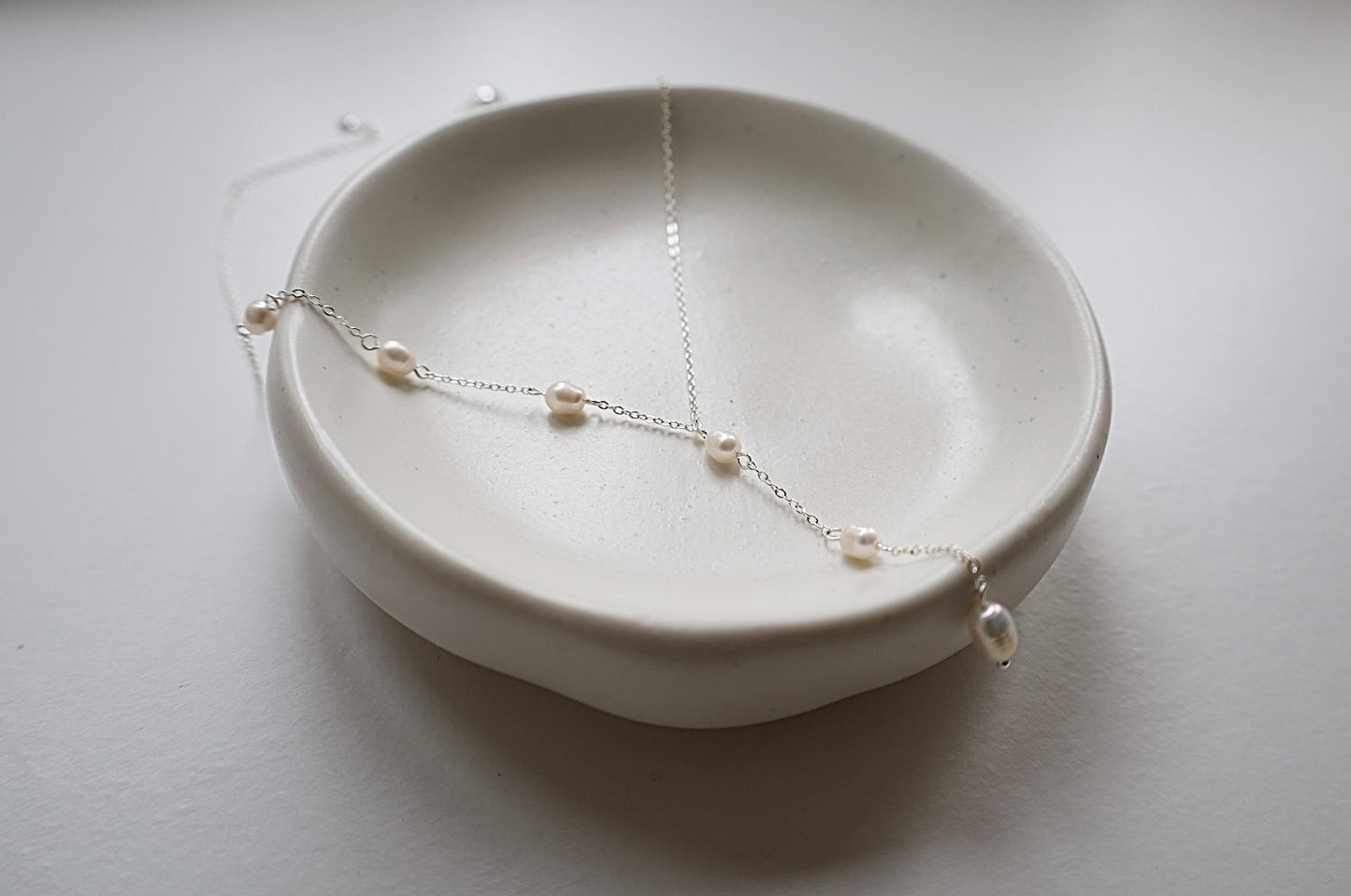 Freshwater Pearl Lariat Necklace