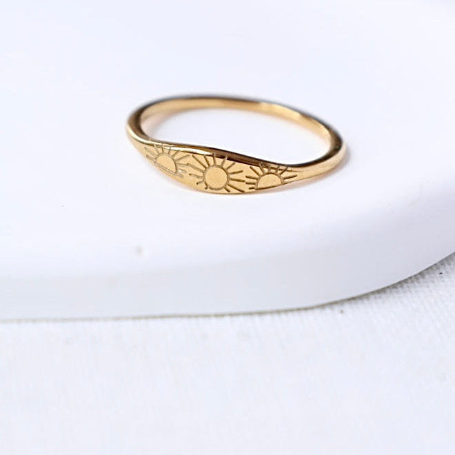 Sunshine Signet Ring