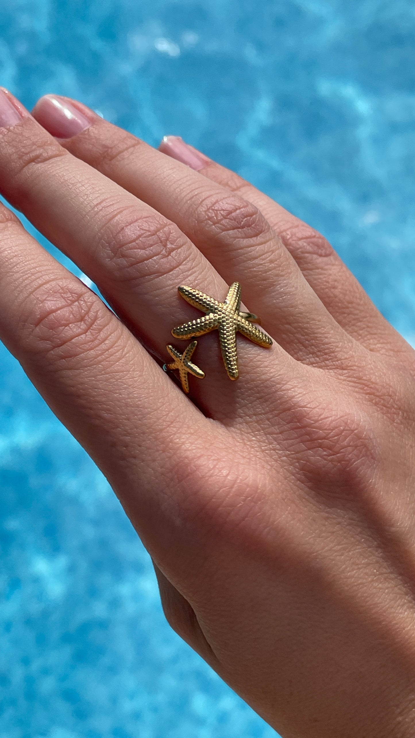 Starfish Adjustable Ring