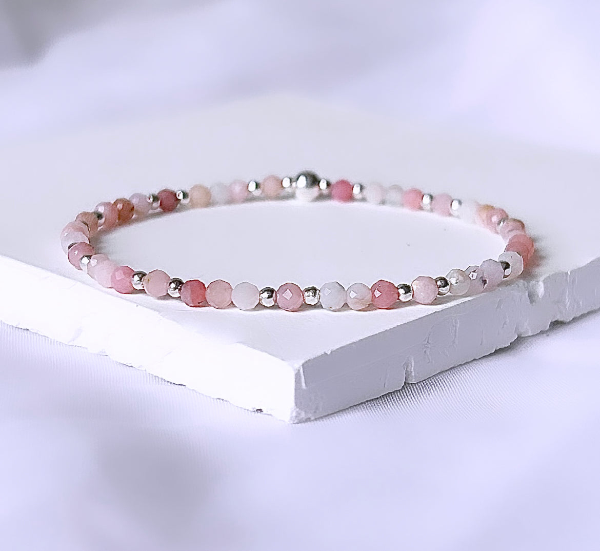 Pink store Opal bracelet