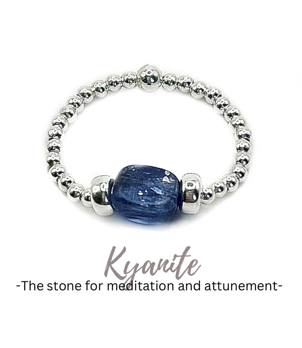 Kyanite Pebble Ring